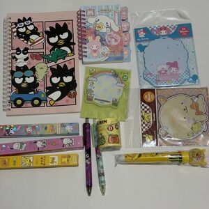Sanrio Assorted Kawaii Stationery Set